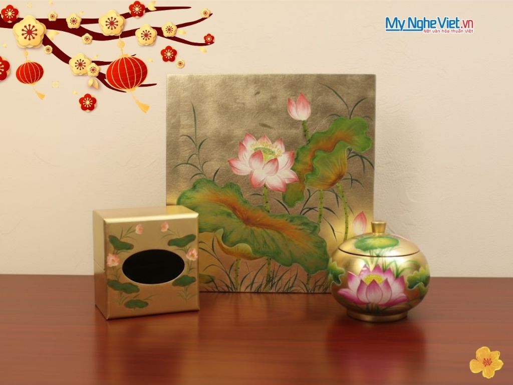 Bộ sản phẩm sơn mài 