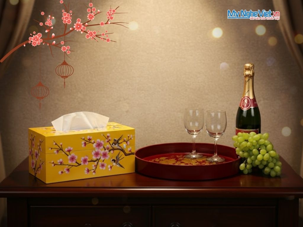 Hộp Khăn Giấy Và Sản Phẩm Khác 