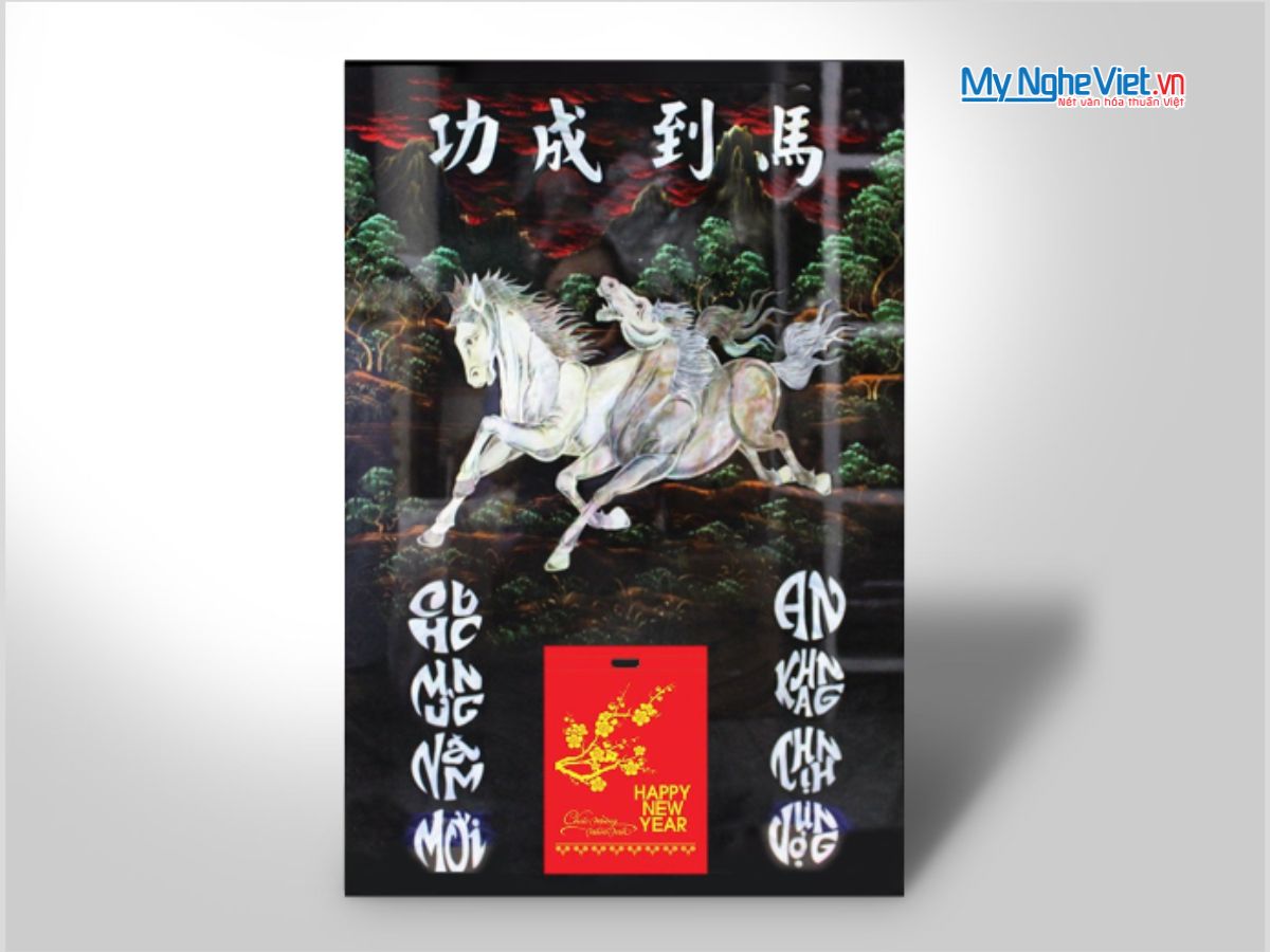 Lịch Sơn Mài Mã Đáo Thành Công